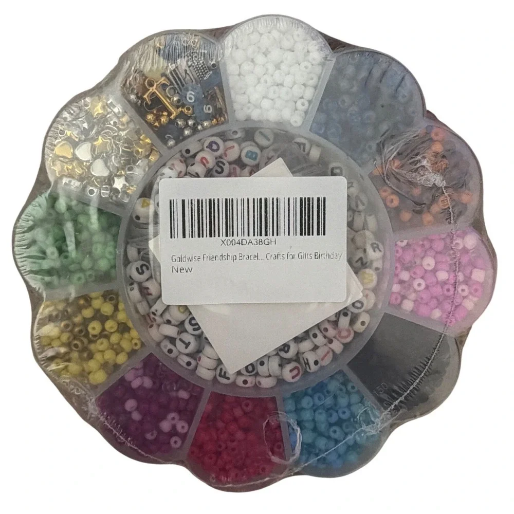 NWT Goldwise ERAS Tour Friendship Bracelet Kit 30 Colors Letter Beads Charms DIY